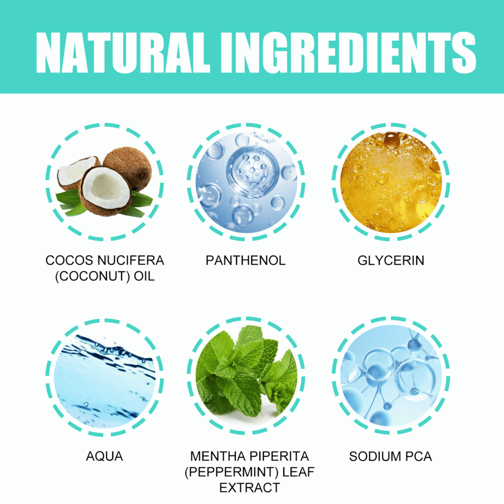 Coconut Mint Daily Mouthwash - Fresh Breath, Natural Care & Comfort - Image 5