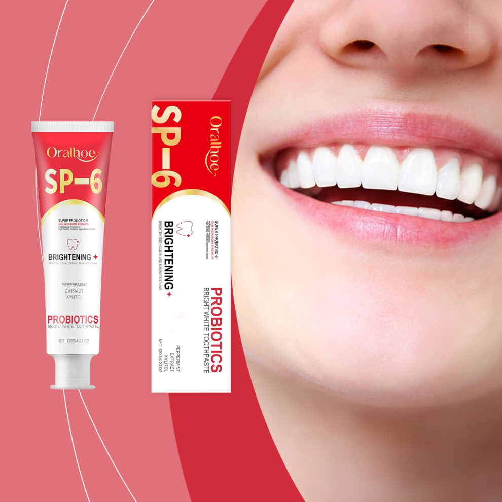 Daily Nurture Probiotic Brightening Toothpaste – Gentle & Fresh - Image 2