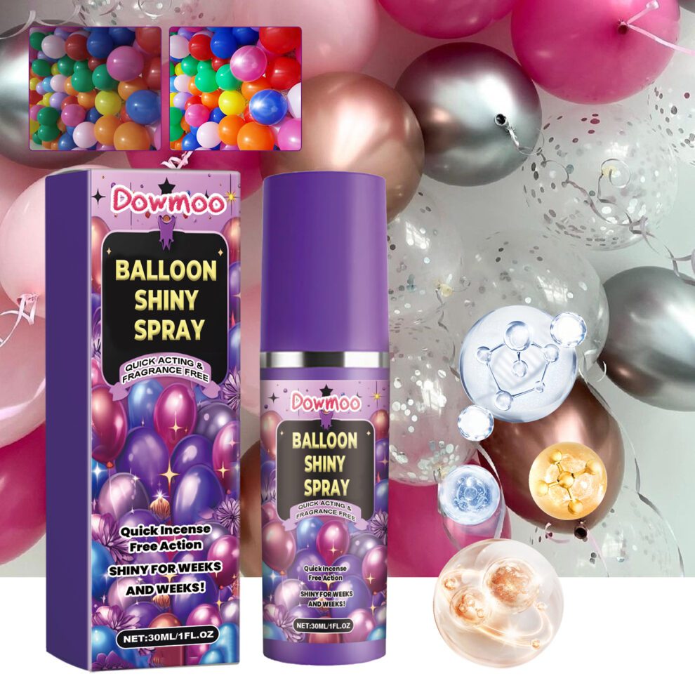 Dowmoo Balloon Shine Spray: Daily Natural Glow & Joy - Image 2