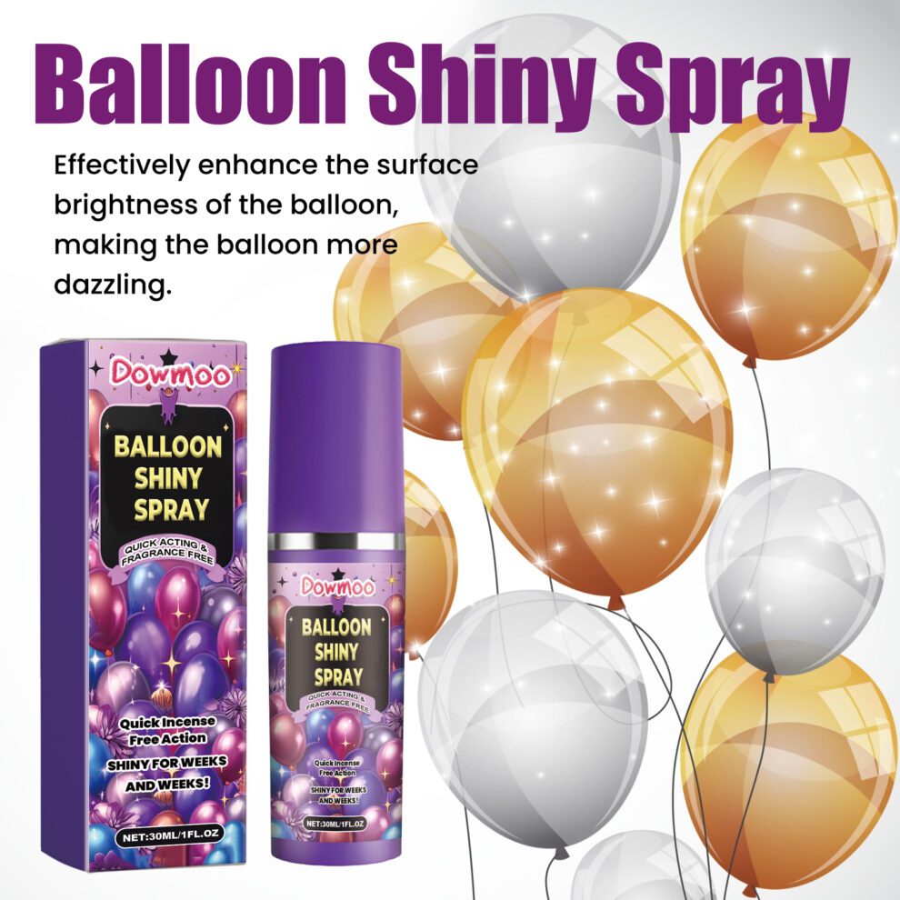 Dowmoo Balloon Shine Spray: Daily Natural Glow & Joy - Image 3