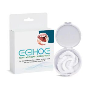 EELHOE Adjustable Buckle Dentures: Gentle Daily Care for Confident Smiles