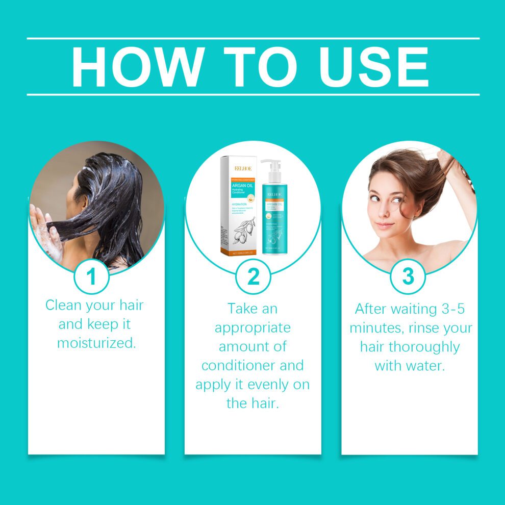 EELHOE Argan Oil Daily Hair Care Set - Soft, Shiny & Naturally Nourished - Image 11