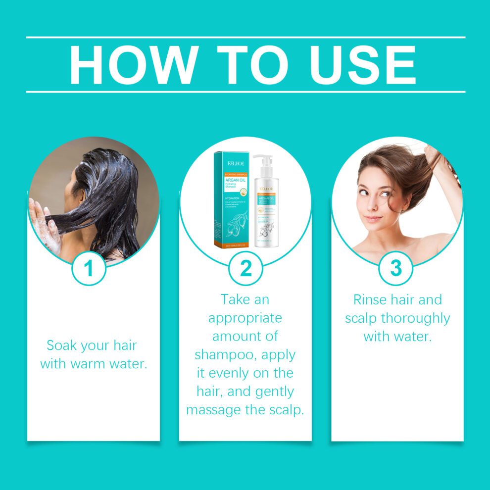 EELHOE Argan Oil Daily Hair Care Set - Soft, Shiny & Naturally Nourished - Image 9