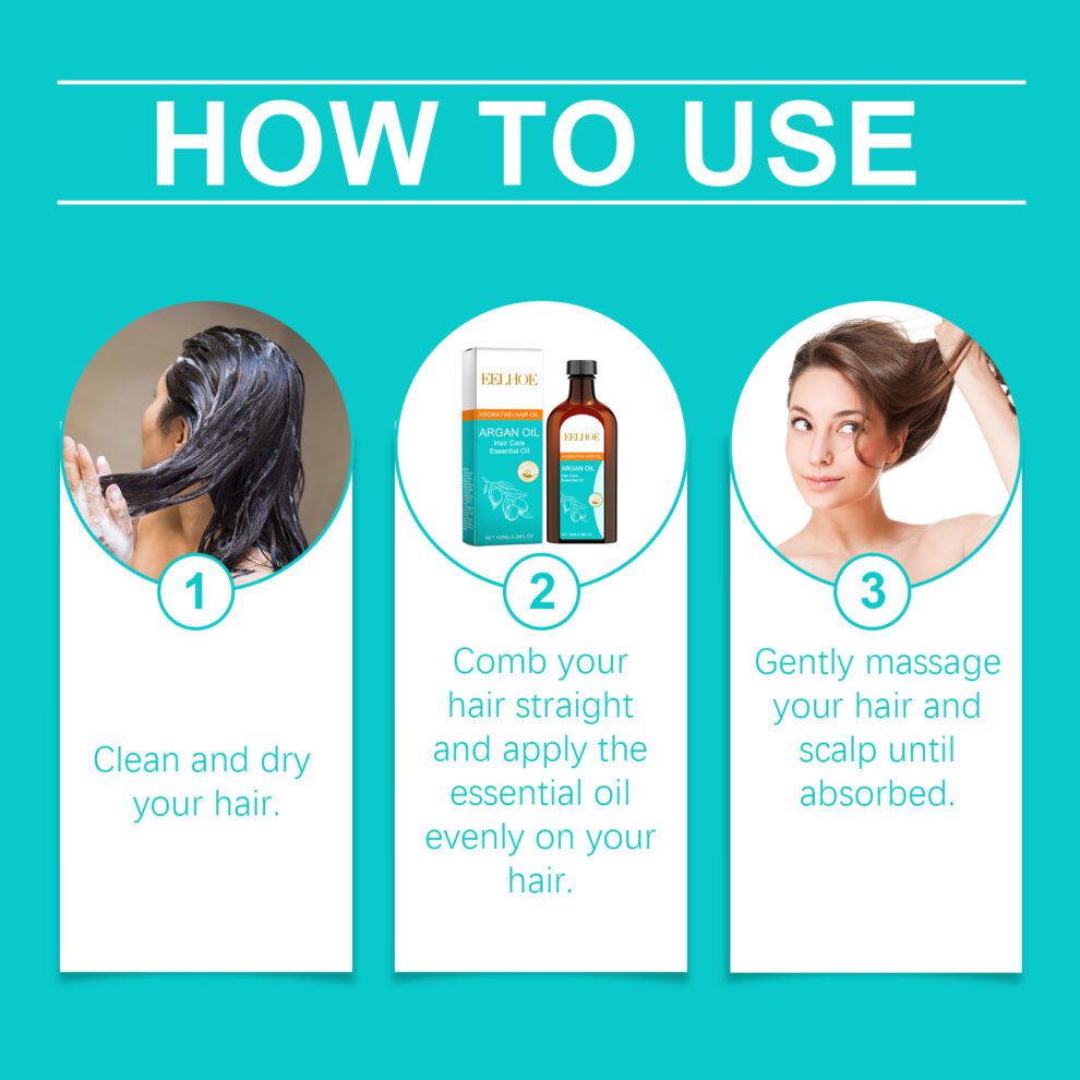 EELHOE Argan Oil Daily Hair Care Set - Soft, Shiny & Naturally Nourished - Image 10