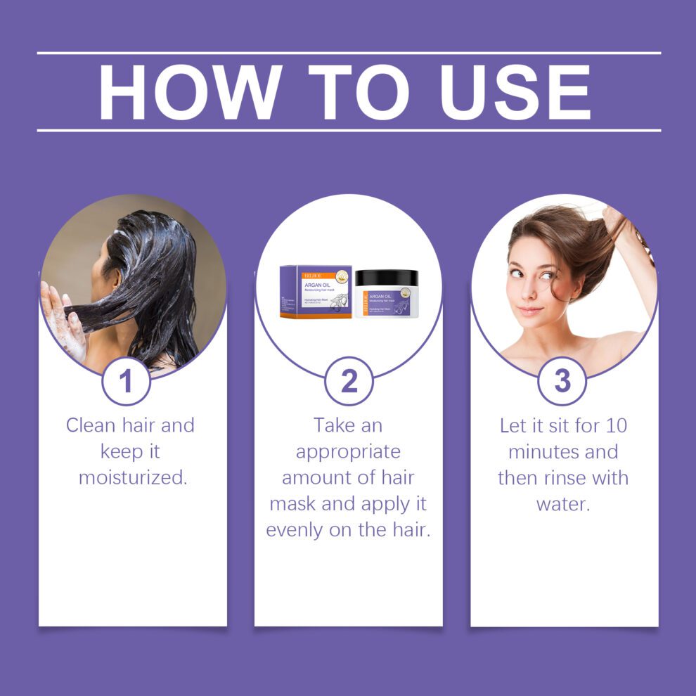 EELHOE Argan Oil Hair Care Set - Nourish & Volumize Daily - Image 9