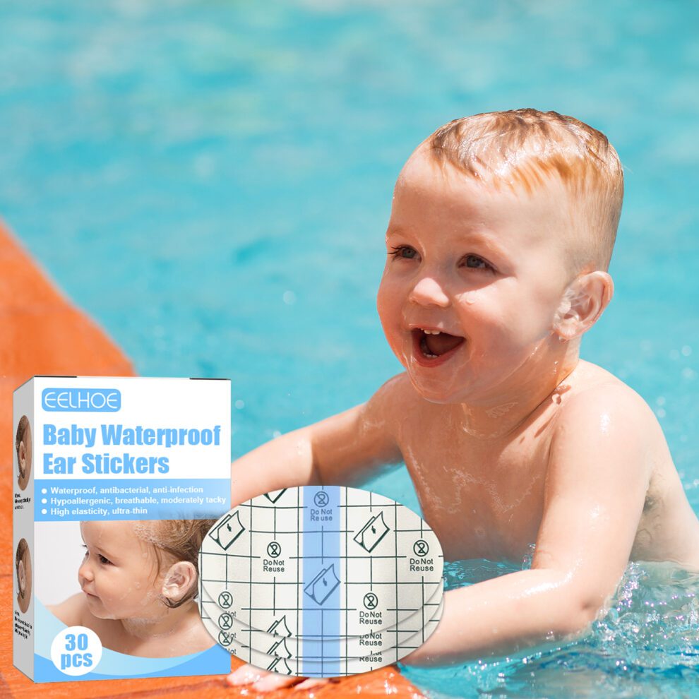 EELHOE Baby Waterproof Ear Pads - Gentle Daily Care for Swim & Bath - Image 2