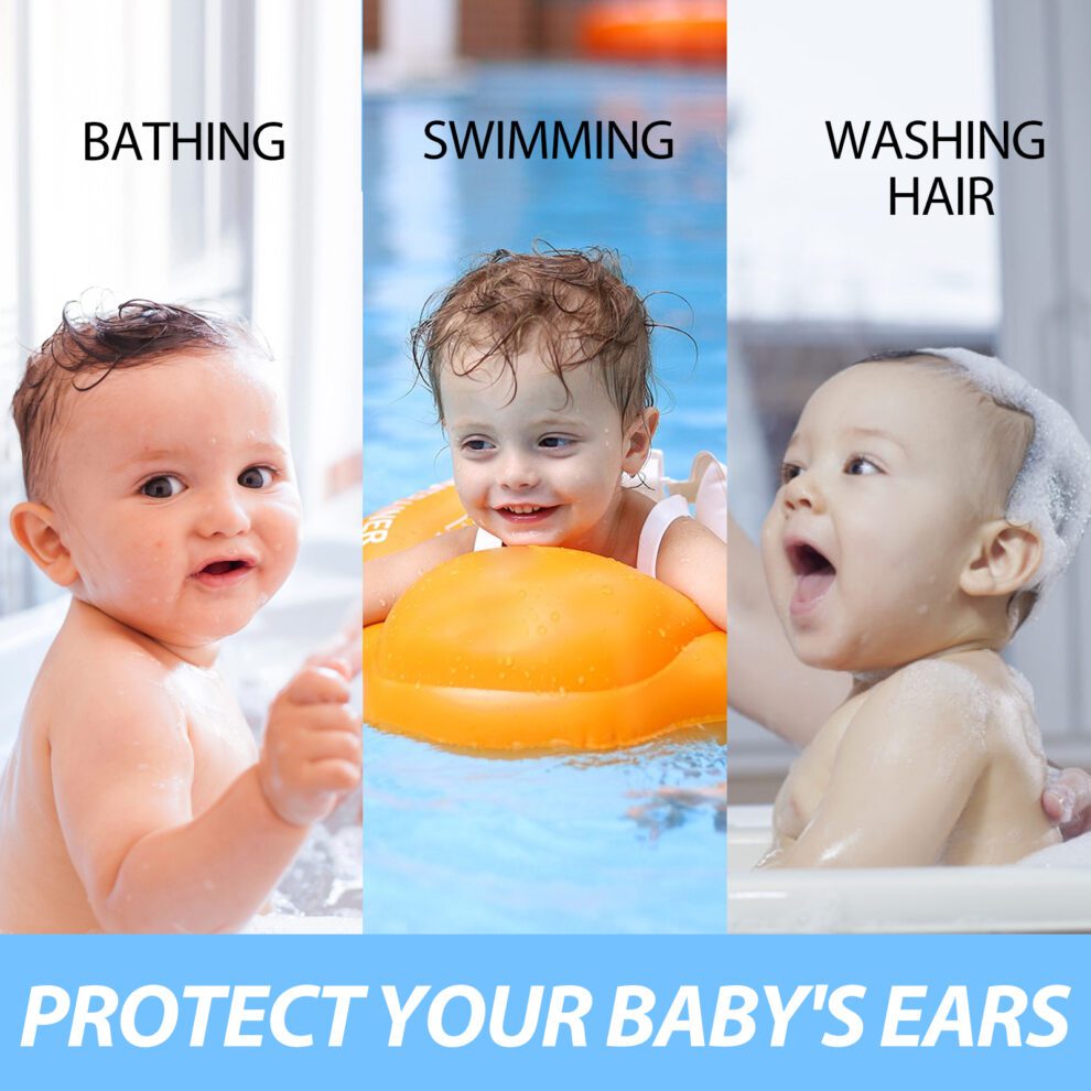 EELHOE Baby Waterproof Ear Pads - Gentle Daily Care for Swim & Bath - Image 4