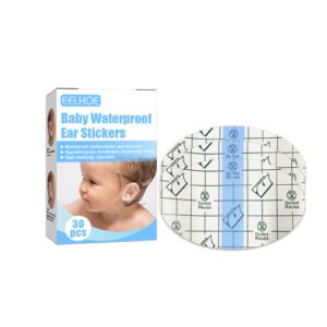 EELHOE Baby Waterproof Ear Pads - Gentle Daily Care for Swim & Bath