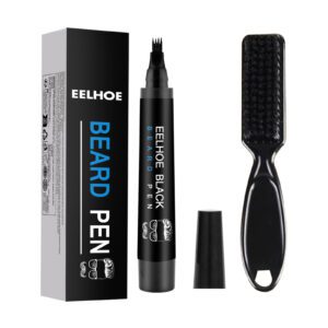 EELHOE Beard Pen Kit - Natural Daily Care, Waterproof, Confident