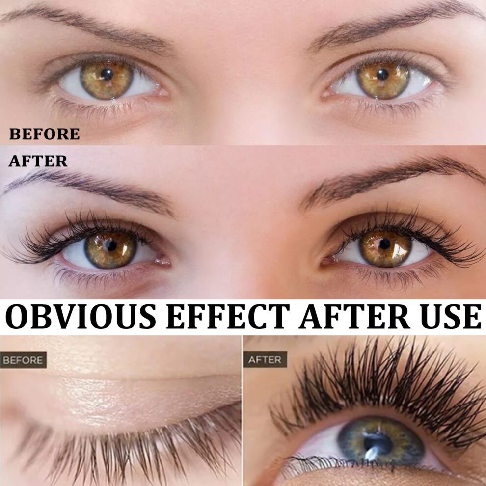 EELHOE Black Curling Mascara - Natural Daily Lash Care - Image 4