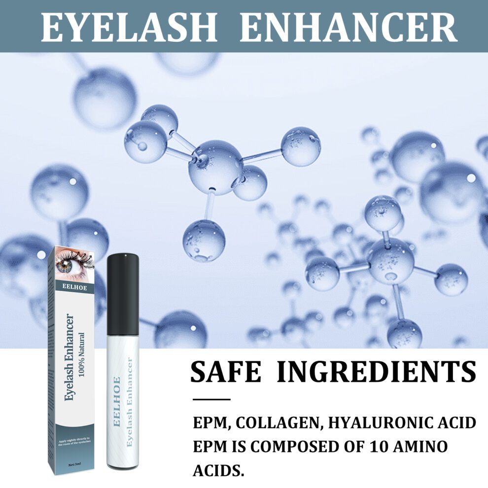 EELHOE Black Curling Mascara - Natural Daily Lash Care - Image 5