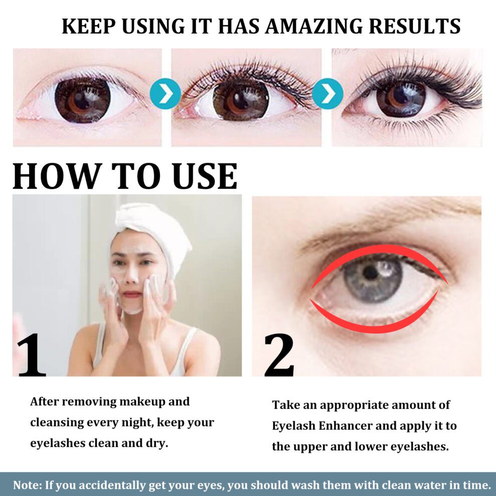 EELHOE Black Curling Mascara - Natural Daily Lash Care - Image 6
