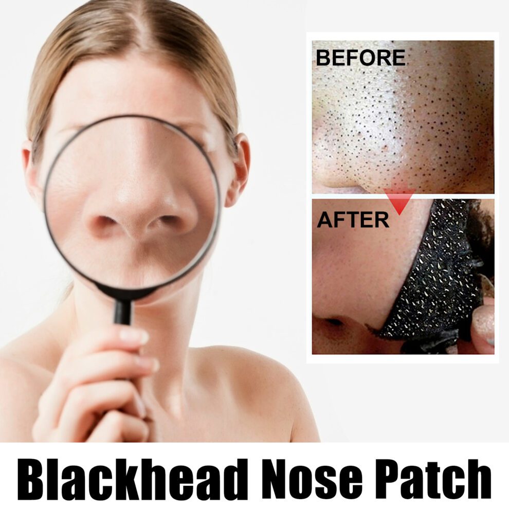 EELHOE Black Pig Nose Mask Patch, Bamboo Charcoal Gentle Daily Care - Image 2