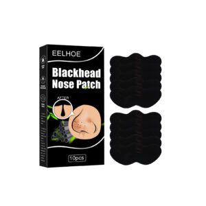 EELHOE Black Pig Nose Mask Patch, Bamboo Charcoal Gentle Daily Care
