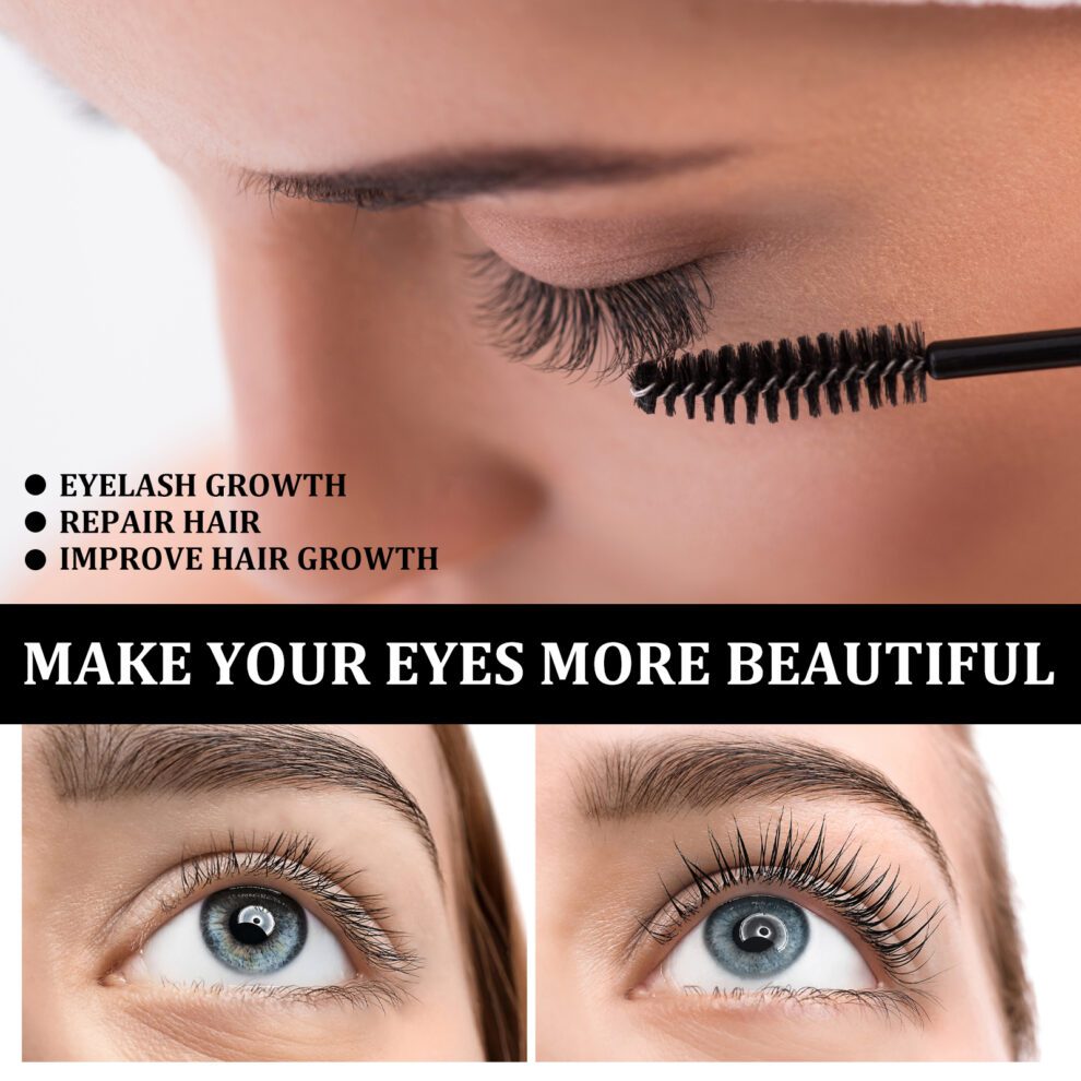 EELHOE Castor Oil Mascara: Daily Nourish & Curl for Luscious Lashes - Image 4
