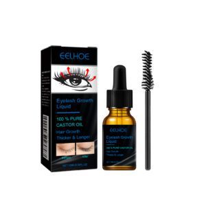 EELHOE Castor Oil Mascara: Daily Nourish & Curl for Luscious Lashes