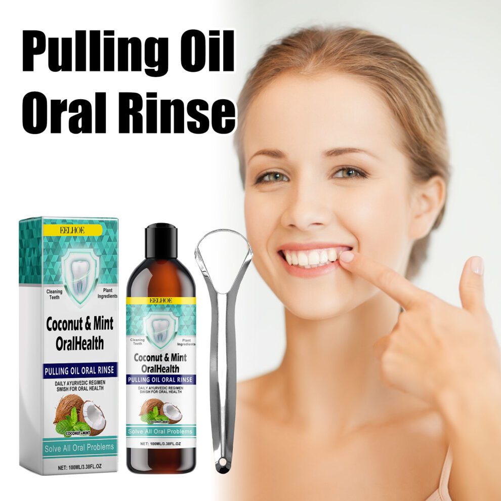 EELHOE Coconut Oil Rinse: Gentle Daily Care for Fresh Breath - Image 2