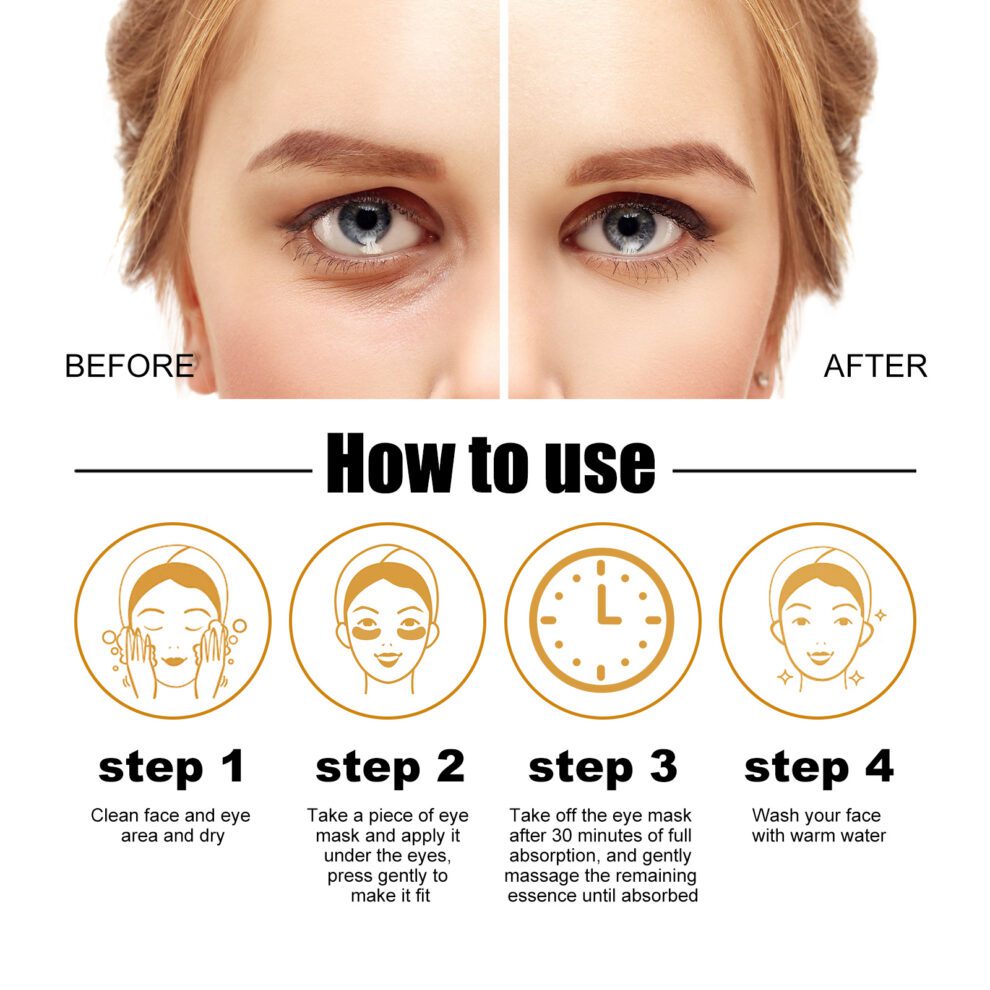 EELHOE Collagen Gold Eye Masks - Daily Nourish & Revitalize - Image 6