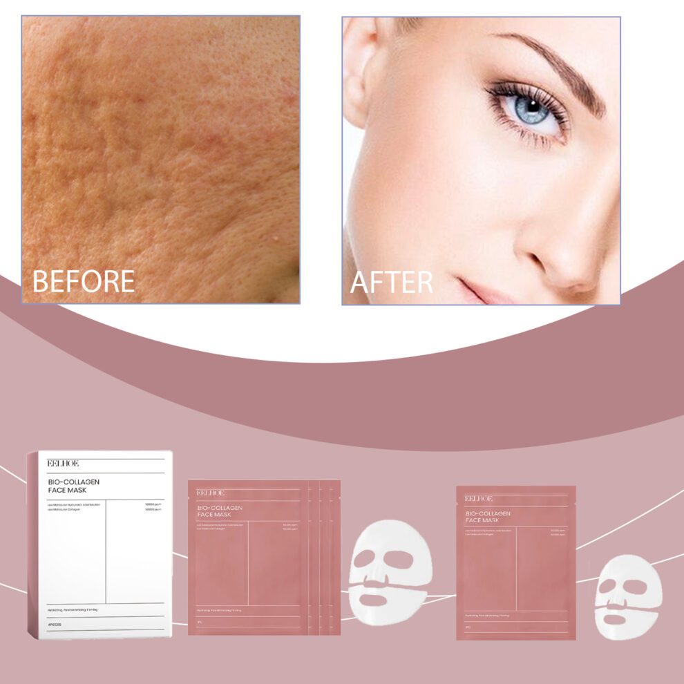 EELHOE Collagen Mask Set: Hydrate & Plump Skin Daily Care - Image 2