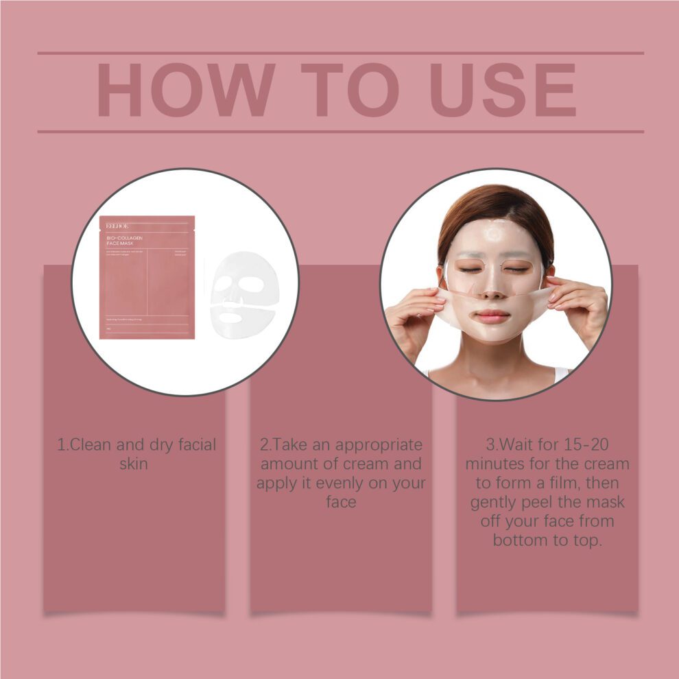 EELHOE Collagen Mask Set: Hydrate & Plump Skin Daily Care - Image 6