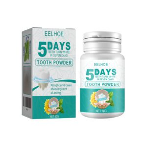EELHOE Daily Care Natural Tooth Powder - Fresh Breath, Bright Smile