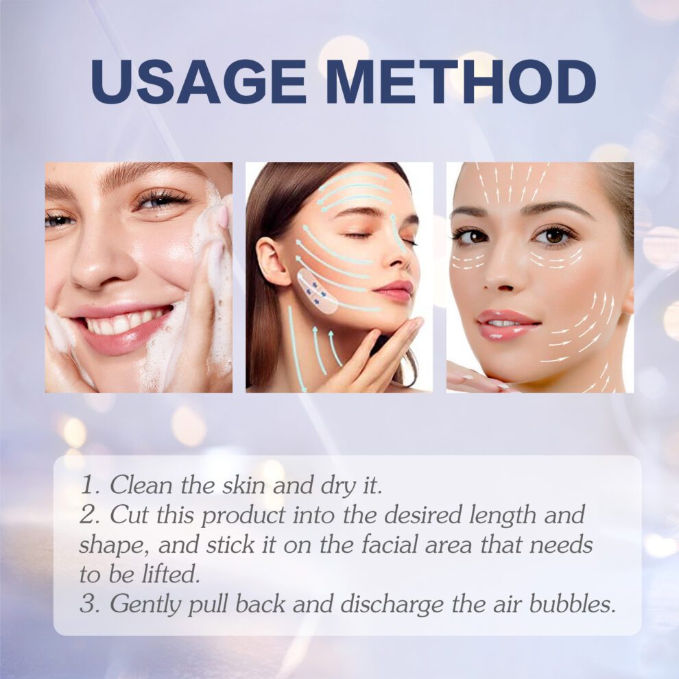 EELHOE Daily Glow Face Lift Strips - Hydrating Collagen & Vitamin C - Image 6