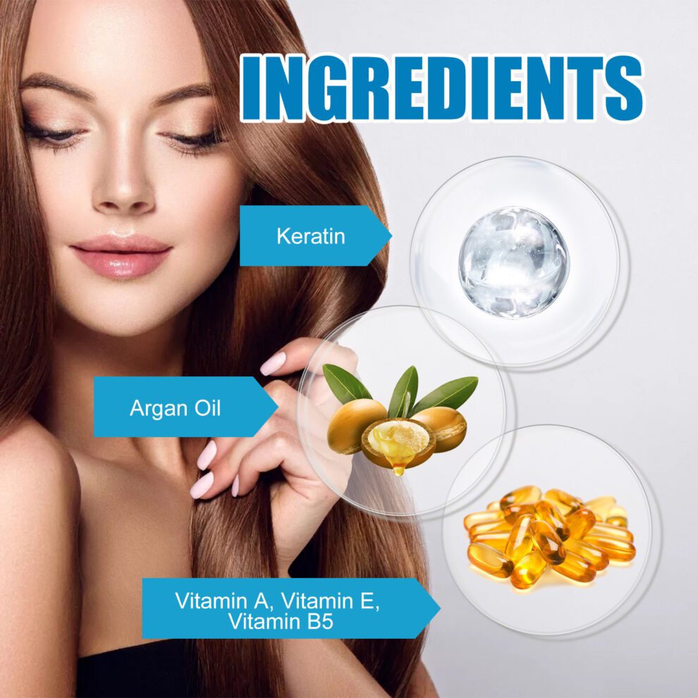 EELHOE Daily Hair Serum: Argan Oil, Smooth & Shiny (Natural Care) - Image 5