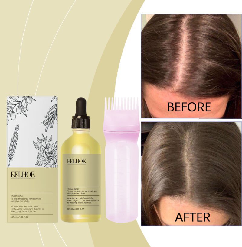 EELHOE Daily Plant Hair Oil Set - Gentle Care for Smooth, Soft & Glossy Hair - Image 2