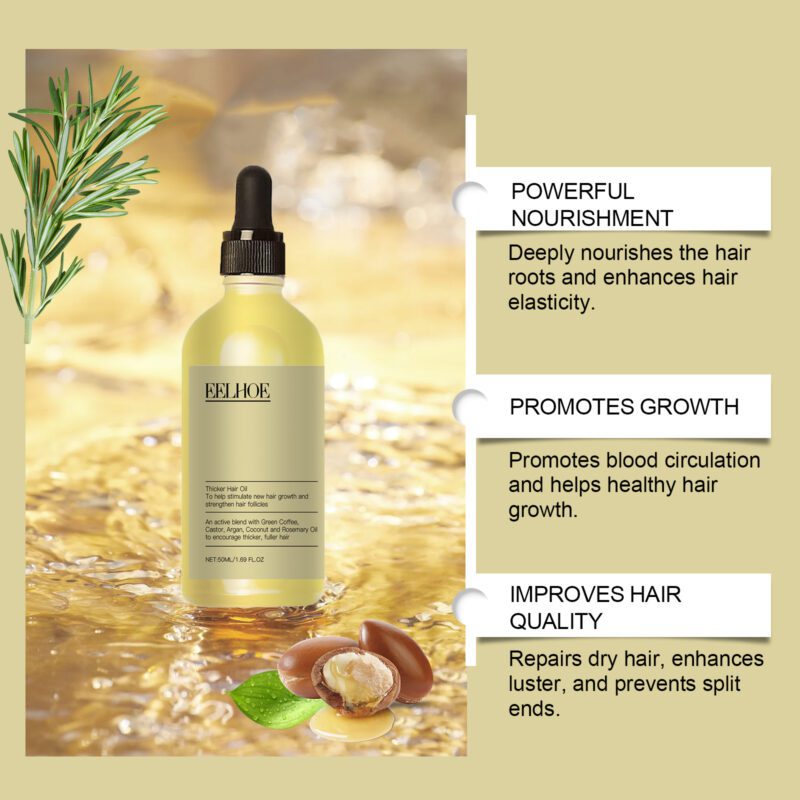 EELHOE Daily Plant Hair Oil Set - Gentle Care for Smooth, Soft & Glossy Hair - Image 4