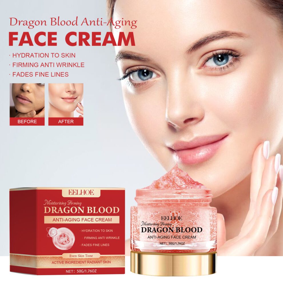EELHOE Dragon Blood Daily Face Cream - Hydrate & Glow Naturally - Image 2
