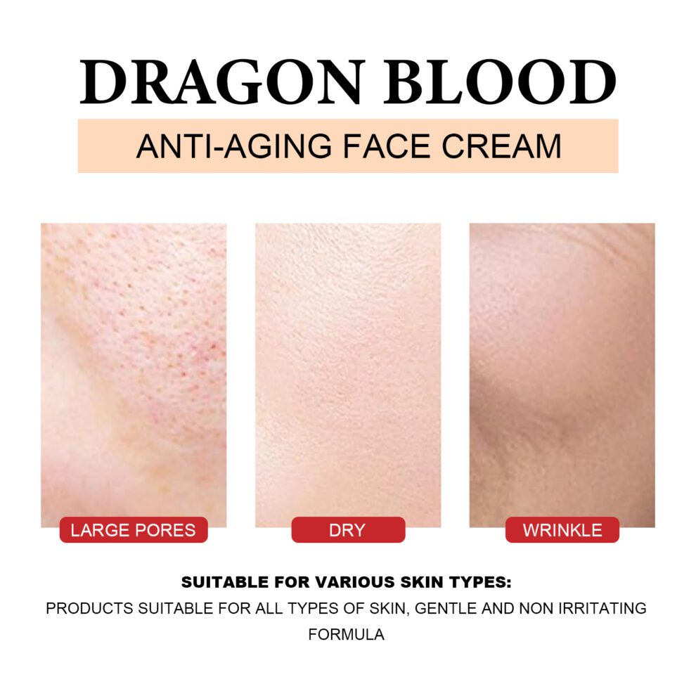 EELHOE Dragon Blood Daily Face Cream - Hydrate & Glow Naturally - Image 3