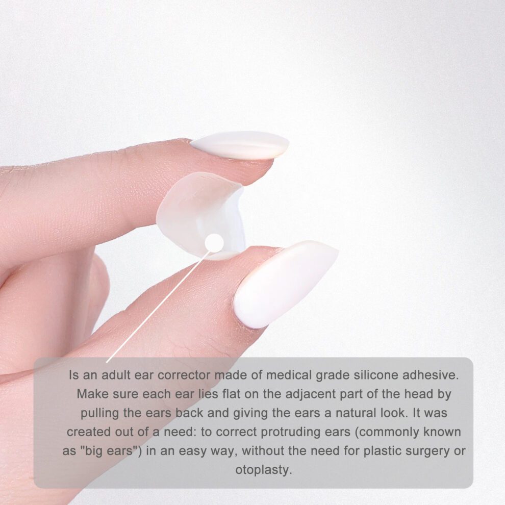 EELHOE Ear Stickers - Gentle Silicone Daily Care for Natural Ear Look - Image 3