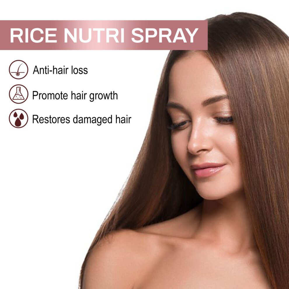 EELHOE Gentle Rice Hair Spray - Daily Nourish & Shine - Image 3