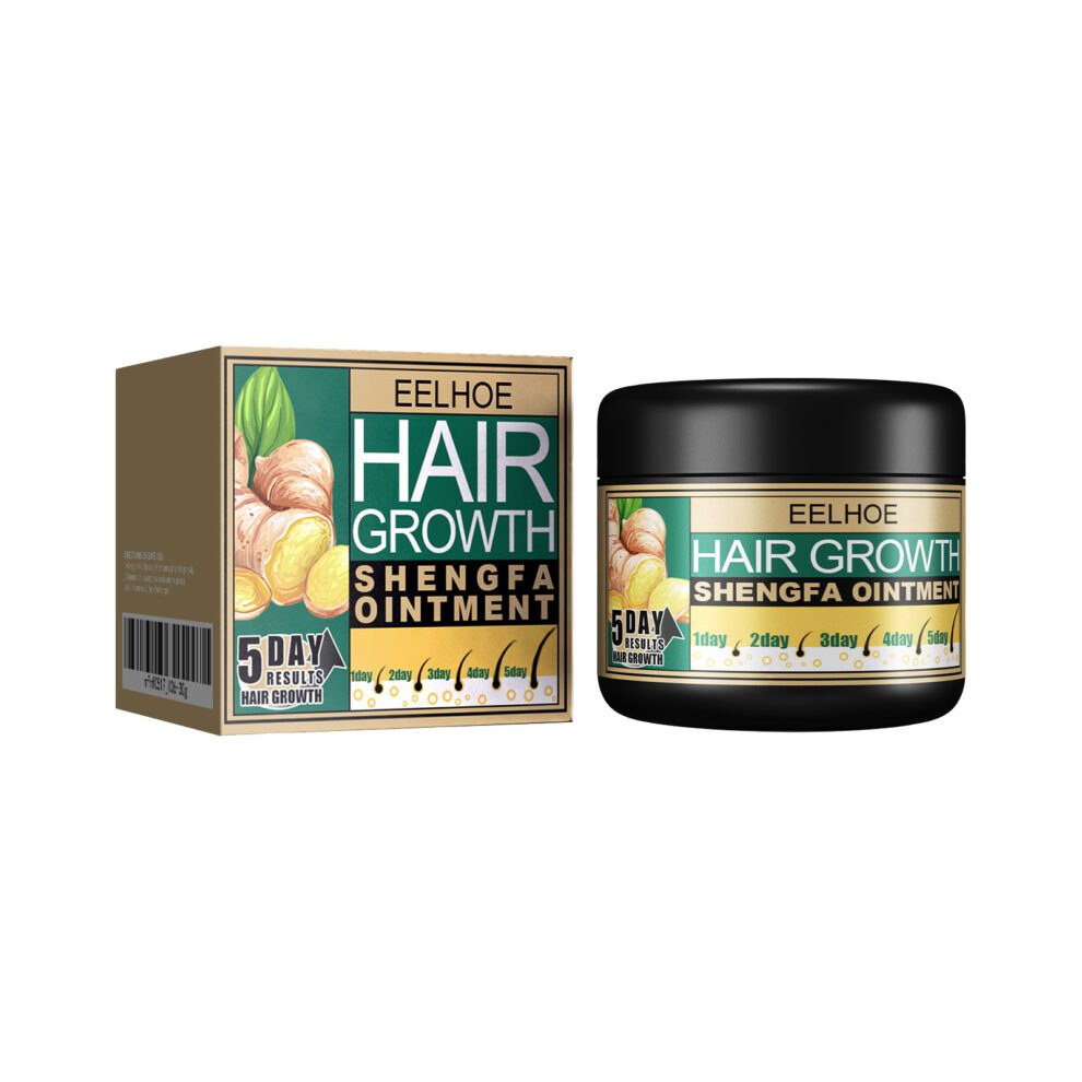 EELHOE Ginger Hair Cream - Gentle Daily Scalp Care, Soft & Nourished
