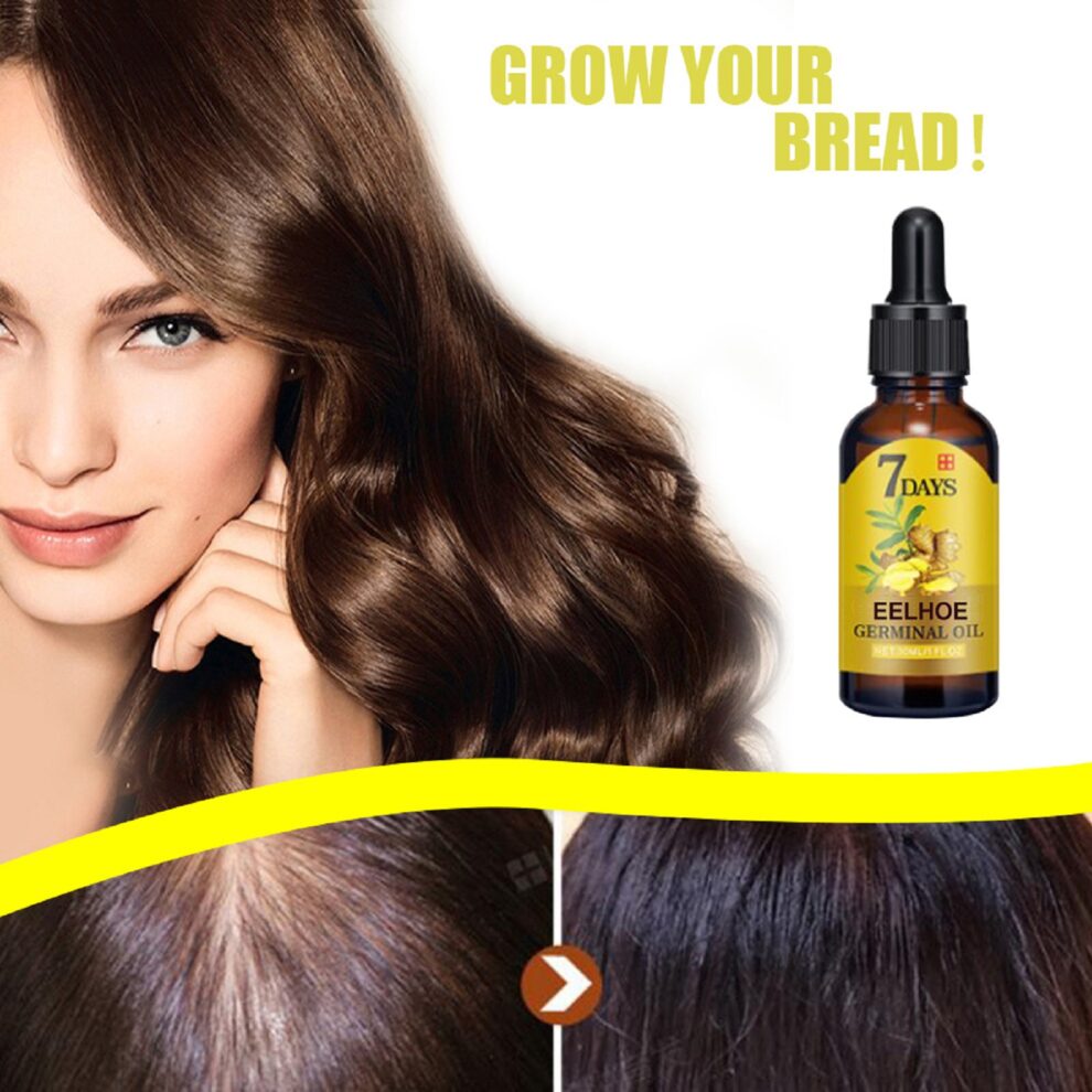 EELHOE Ginger Hair Essence: Gentle Daily Care for Soft, Fluffy Hair (40ml) - Image 5