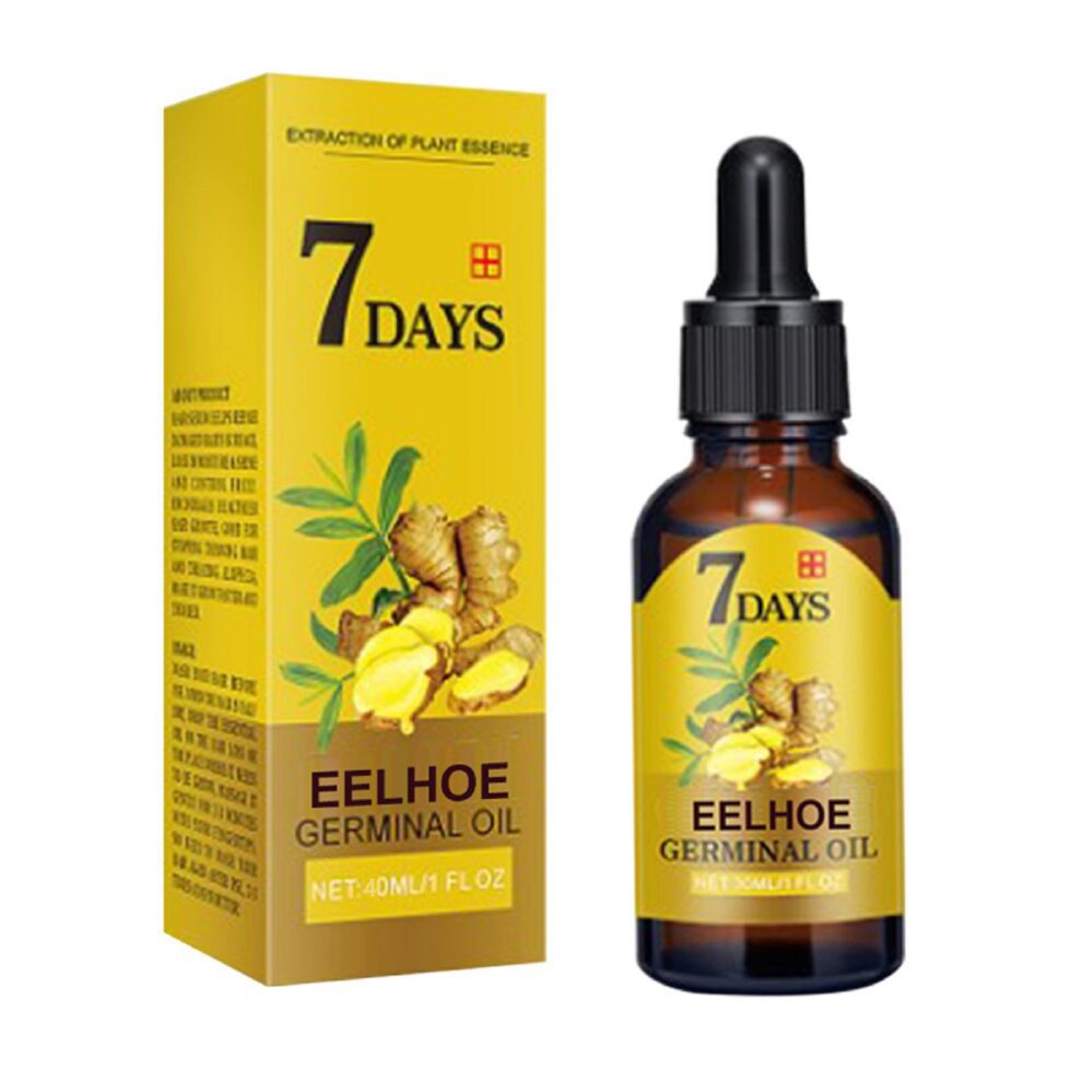 EELHOE Ginger Hair Essence: Gentle Daily Care for Soft, Fluffy Hair (40ml)