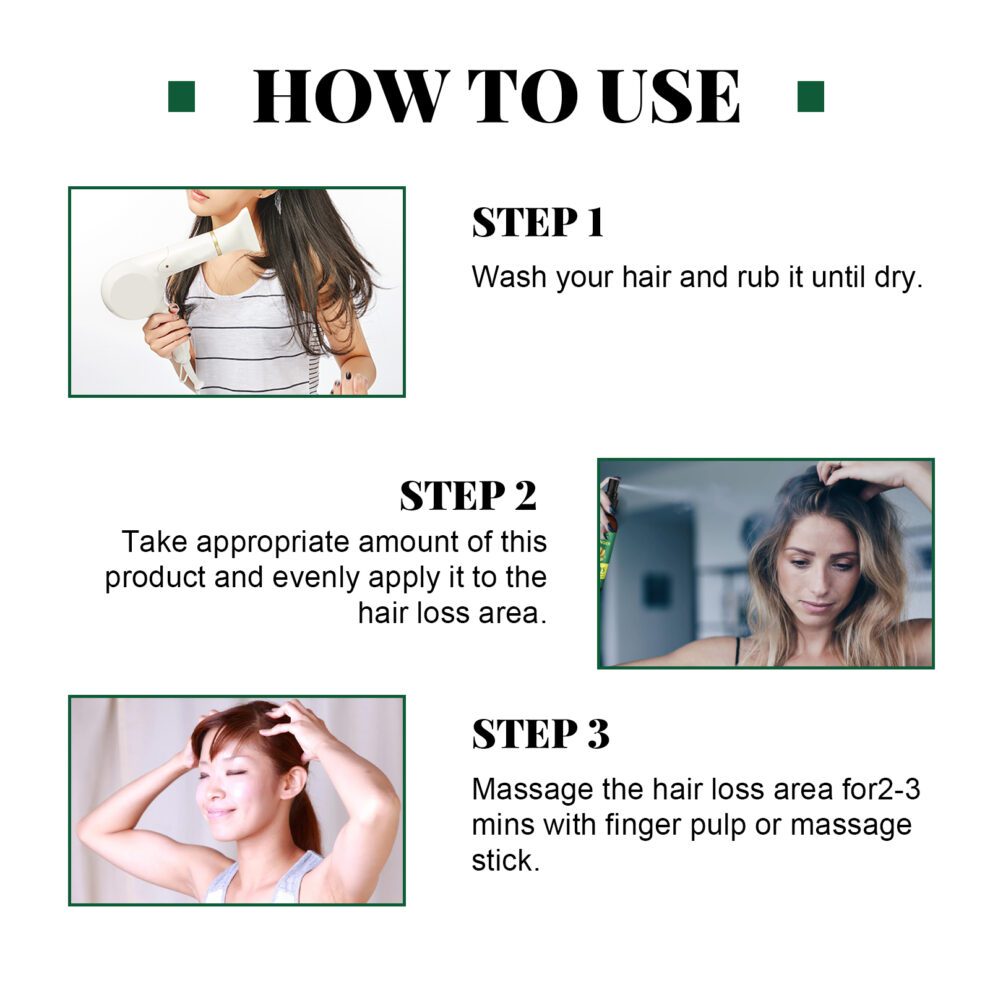 EELHOE Ginger Hair Spray (30 Boxes) Daily Care for Shiny Hair - Image 6