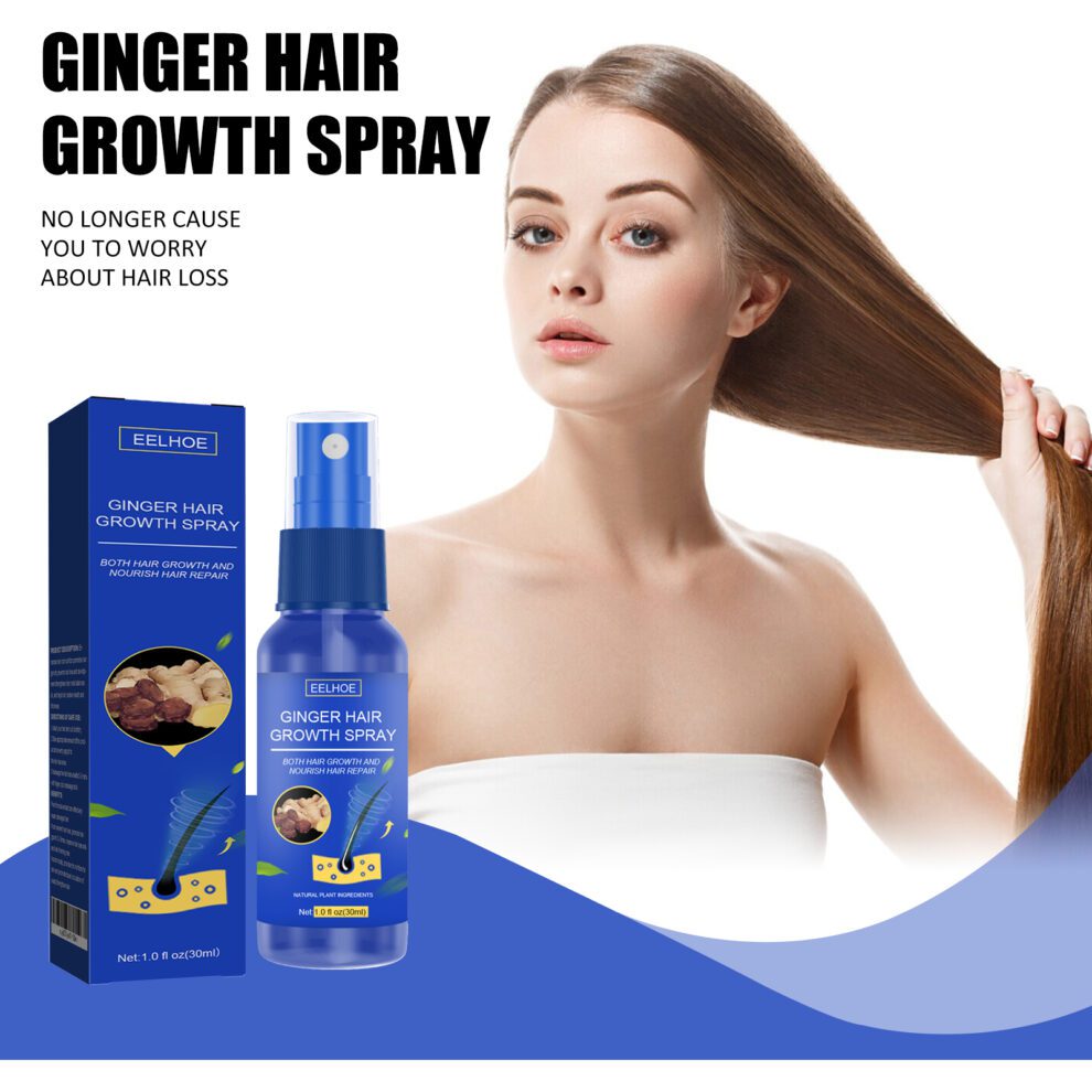 EELHOE Ginger Hair Spray: Gentle Daily Care for Soft Shiny Hair - Image 2