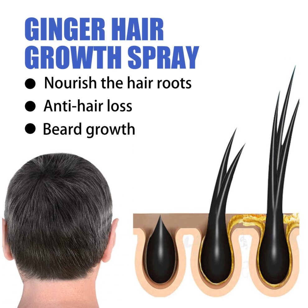 EELHOE Ginger Hair Spray: Gentle Daily Care for Soft Shiny Hair - Image 3