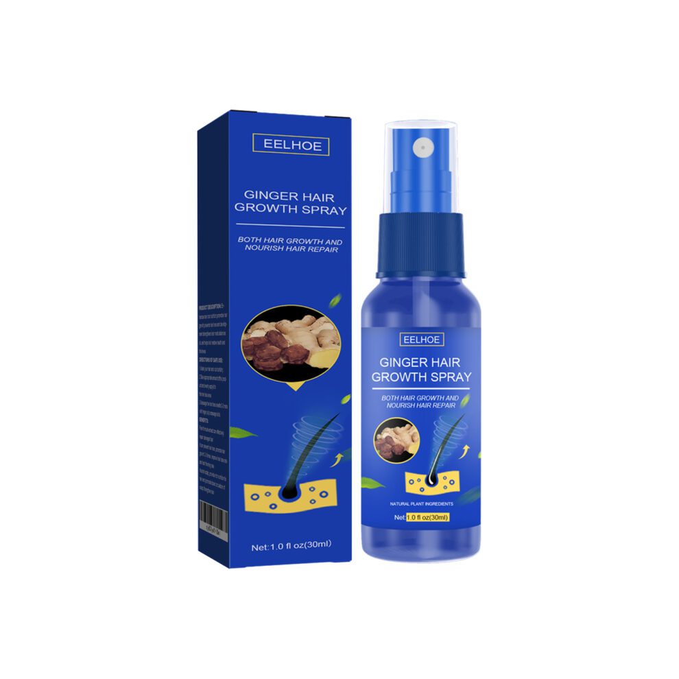 EELHOE Ginger Hair Spray: Gentle Daily Care for Soft Shiny Hair
