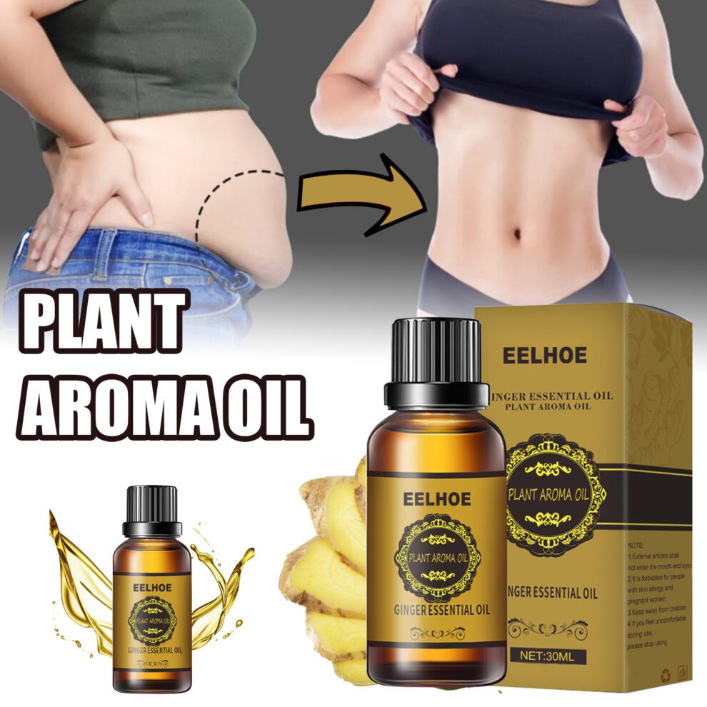 EELHOE Ginger Oil 30ml - Natural Daily Massage for Warm Nourish - Image 3