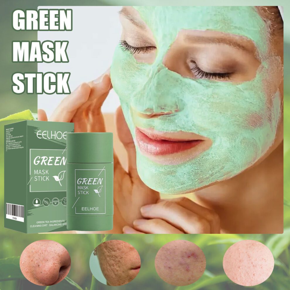 EELHOE Green Tea Solid Mask Stick - Daily Care & Smooth Skin - Image 4