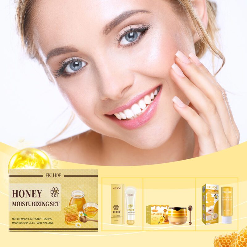 EELHOE Honey Daily Care Set - Gentle Exfoliate & Nourish Skin - Image 2