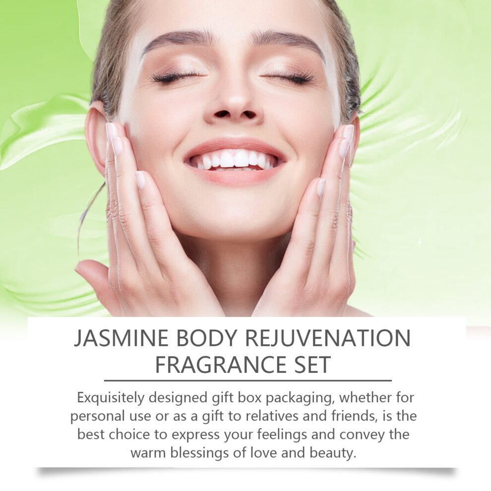 EELHOE Jasmine Body Care Set - Daily Moisturizing & Fresh Scent Delight - Image 3