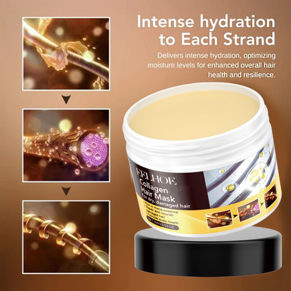 EELHOE Maca Essence Daily Hair Mask - Soft, Shiny, Gentle Care - Image 4