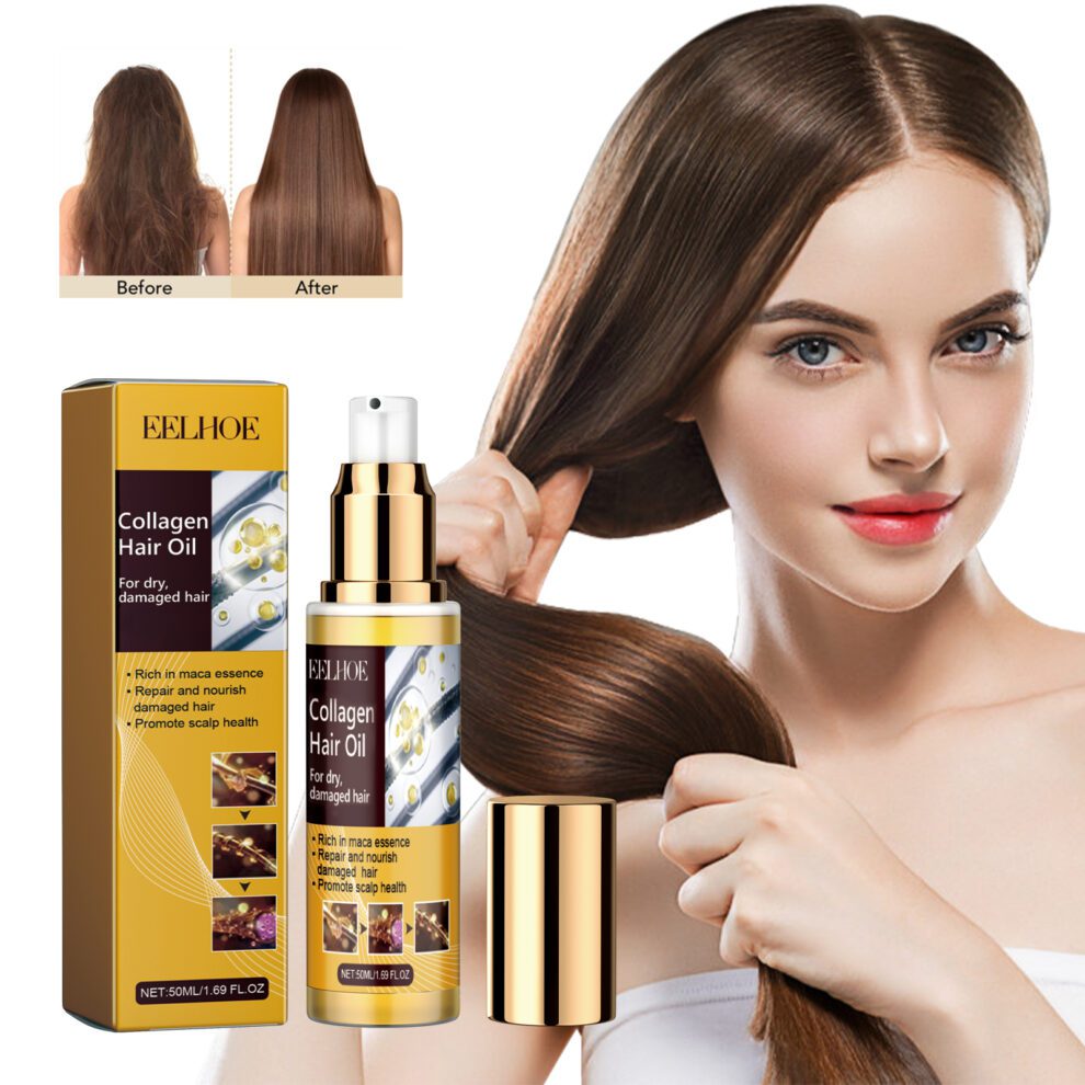 EELHOE Maca Jojoba Hair Essence - Daily Care for Silky Soft Shine - Image 2