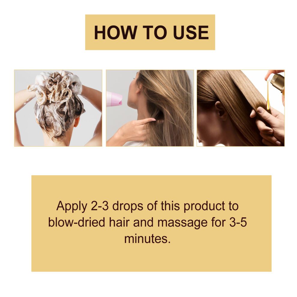 EELHOE Maca Jojoba Hair Essence - Daily Care for Silky Soft Shine - Image 6