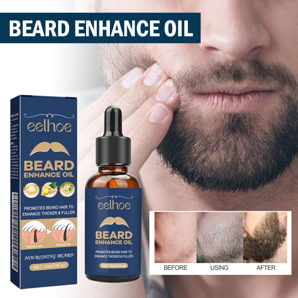 EELHOE Men's Beard Oil - Natural Daily Hydration for Fuller Beards - Image 2