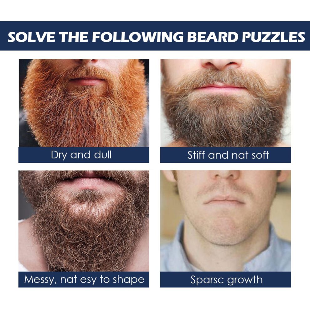 EELHOE Men's Beard Oil - Natural Daily Hydration for Fuller Beards - Image 3