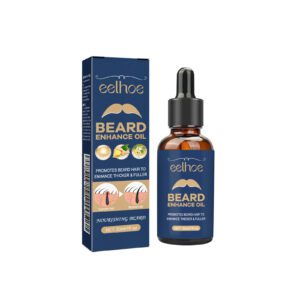 EELHOE Men's Beard Oil - Natural Daily Hydration for Fuller Beards